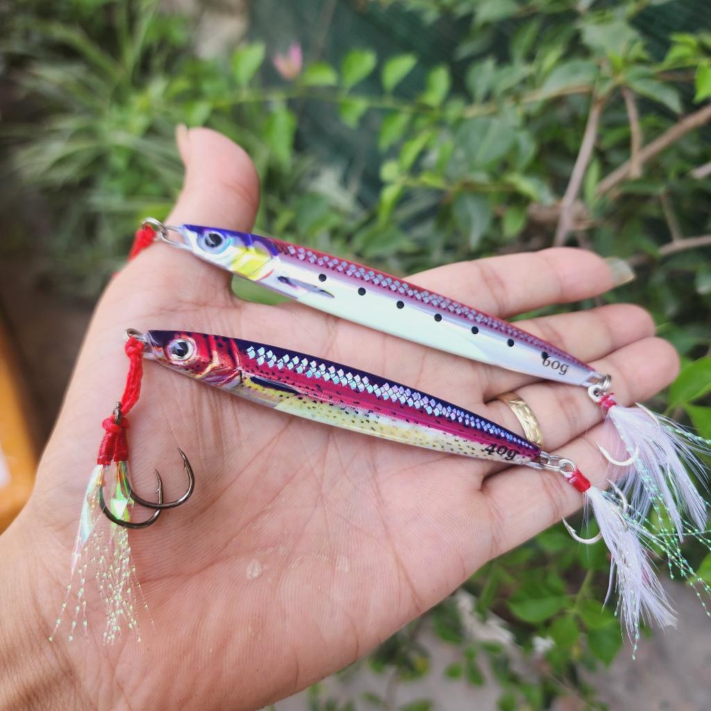 Mồi Câu Jig Vip 1 Mồi câu Lure thu hút mồi tốt....