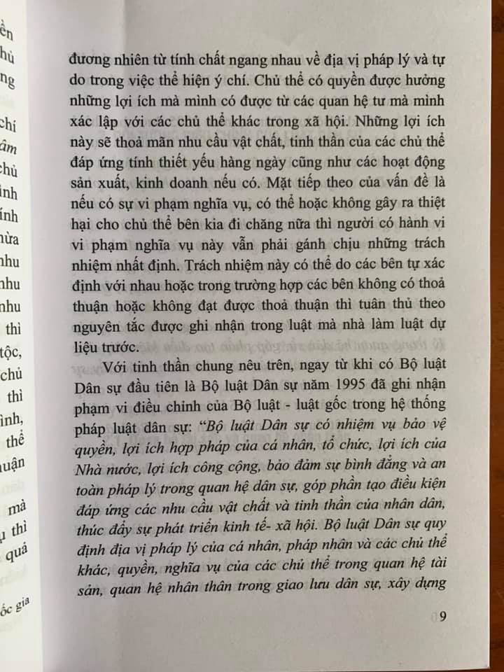 Nhập Môn Luật Dân Sự - Sách Chuyên Khảo