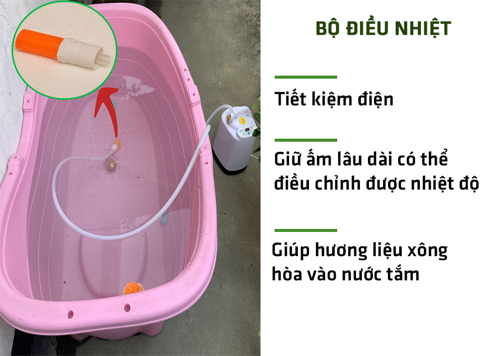 Máy Xông Hơi Khô Bồn Tắm Mini Tại Nhà Spa Khếch Tán Tinh Dầu Body Cơ Thể Hàng Nhập Khẩu Legaxi