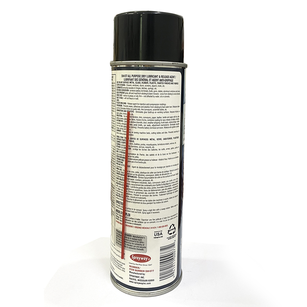 Dầu silicone bôi trơn dạng ướt Sprayway 077
