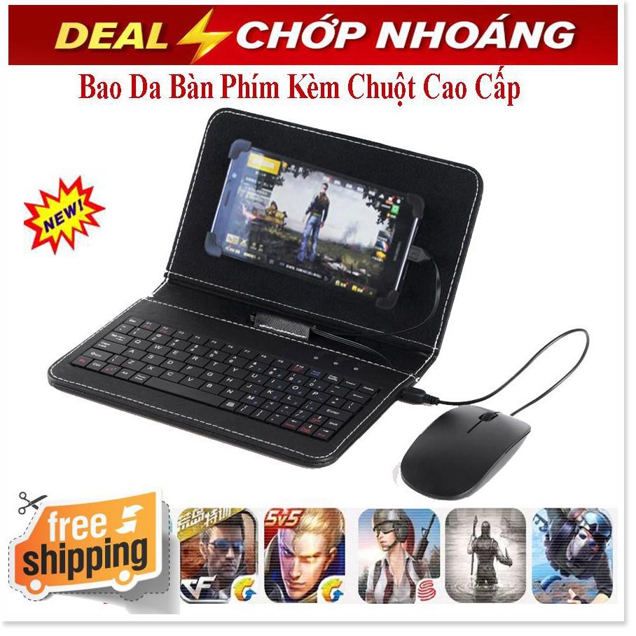 Bàn Phím Chơi Game Có Chuột Cho Điện Thoại Android Bao Da Bàn Phím Có Chuột Cho Điện Thoại