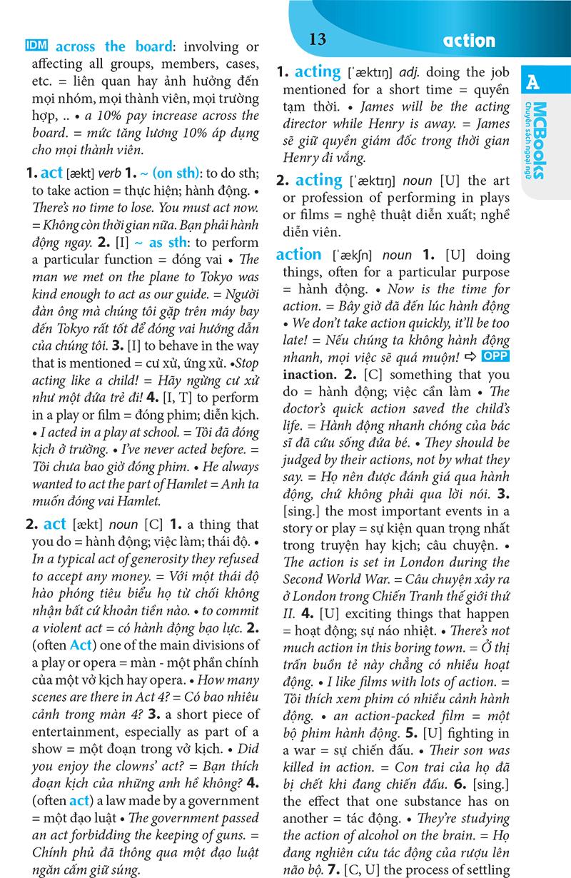 Từ Điển Oxford Anh - Anh - Việt (Bìa Vàng) - Tái Bản