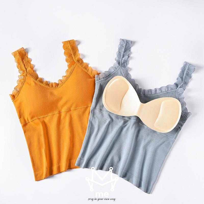 Áo 2 dây không gọng sexy cho mẹ _ Viền U