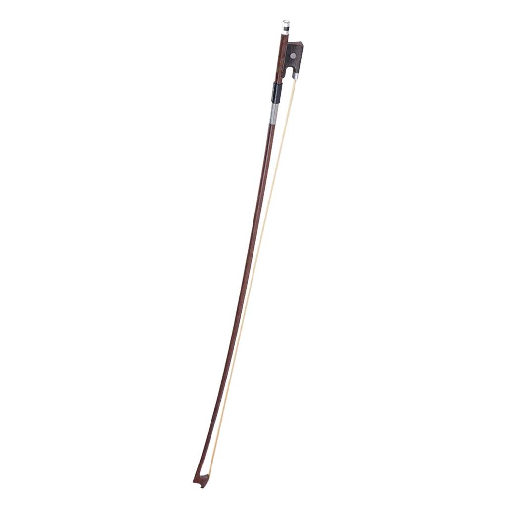 1 Piece Horse Hair Violin Bow for 4/4 3/4 1/2 1/4 1/8 Violin Fiddle -4