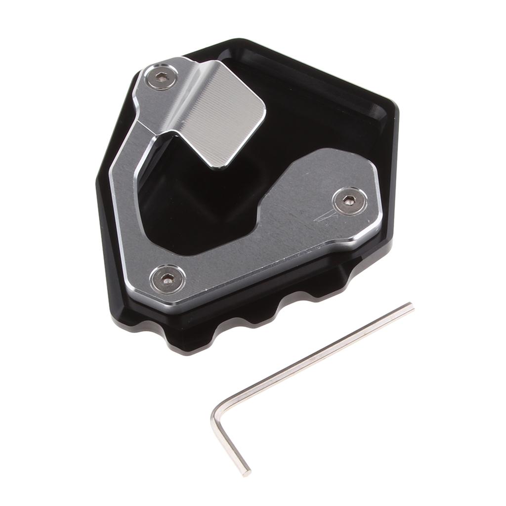 Motorcycle CNC Side Stand Kickstand Enlarge Plate Pad For 2016-2018 Honda CRF 1000L Africa Twin
