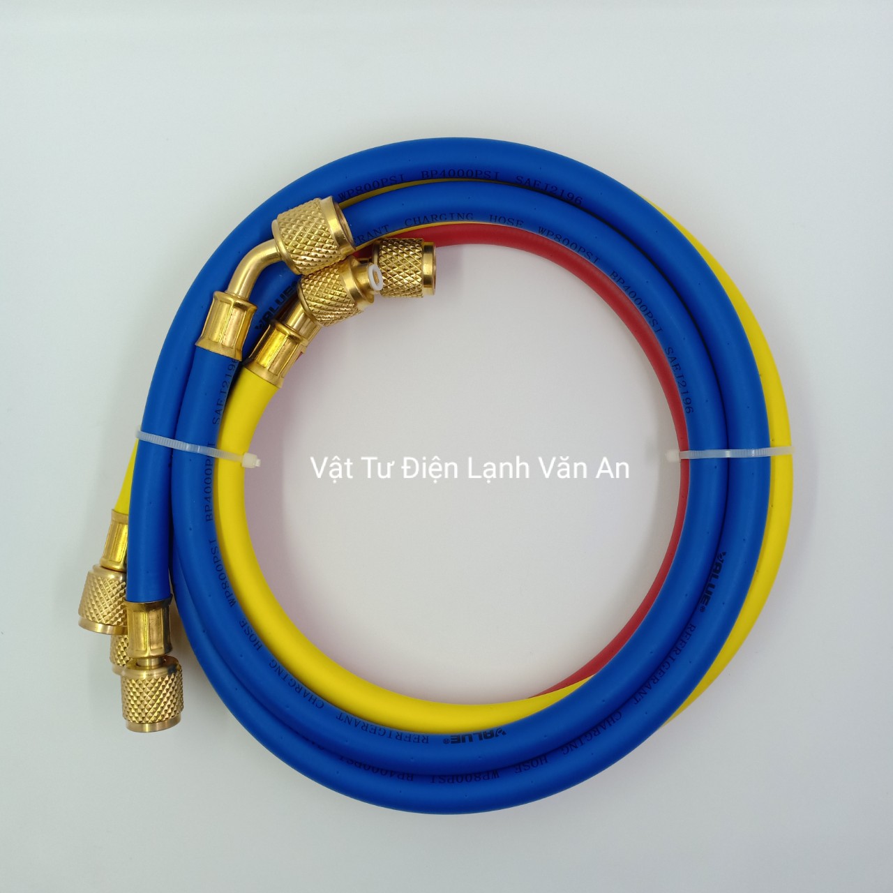 Dây nạp gas máy lạnh điều hòa VALUE R410 bộ 3 sợi - Bộ 3 dây nạp gas VALUE - Bộ 3 dây sạc gas máy lạnh điều hòa R410