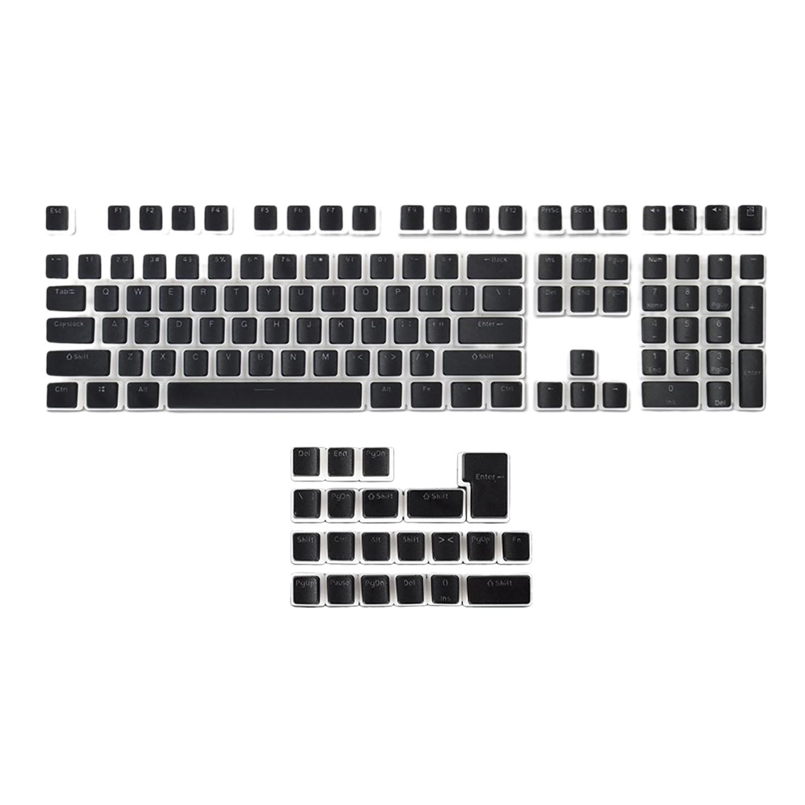 108 White Dot ANSI Layout DIY Keyboard For