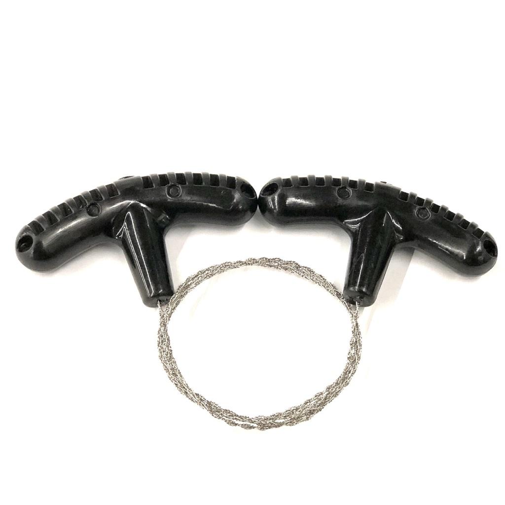 Field Survival Manual Wire Rope Chain Saw Practical Portable Emergency Equipment Survival Wire Saw Outdoor Camping Hiking