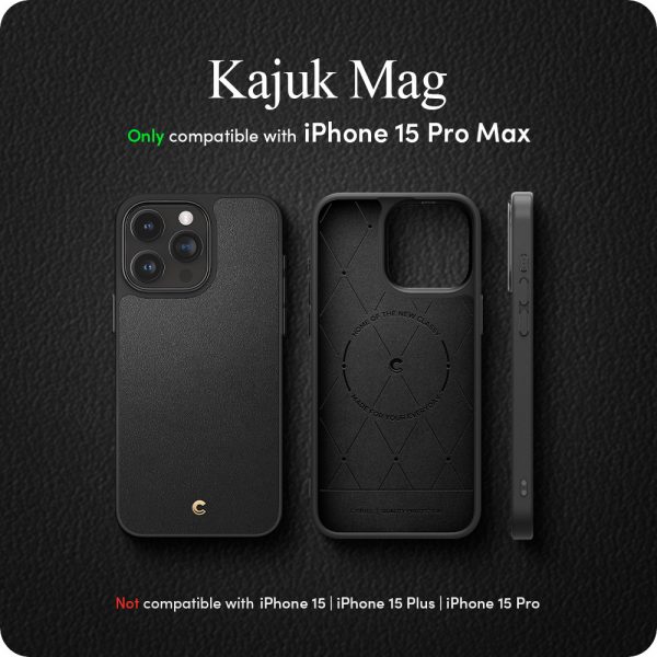 Ốp Lưng Spigen Cyrill Kajug Mag Dành Cho iPhone 15 Pro Max Sang Trọng Có Tích Hợp Sạc Không Dây ACS06632 Hàng Chính Hãng
