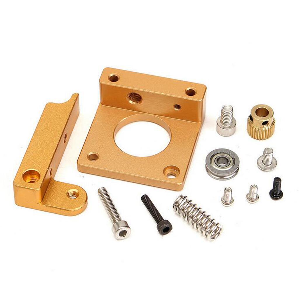 Replacement Aluminum MK8 Extruder Drive Feeder DIY Kit For Reprap 3 Types