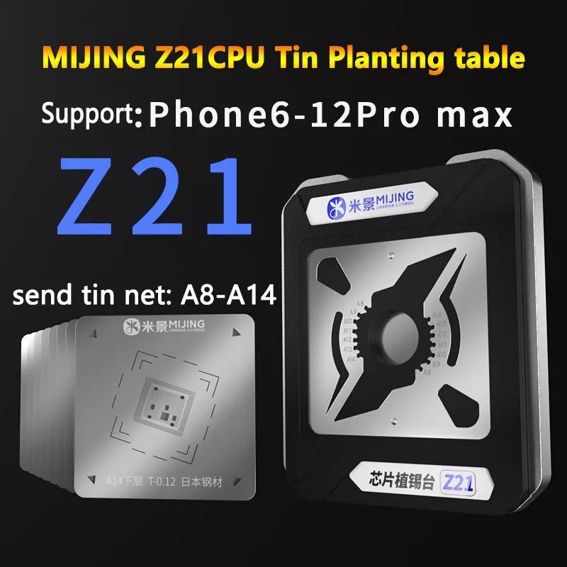 Bộ làm chân CPU cho iPhone từ A8 đến A15 MIJING Z21 Pro (cặp chồng)