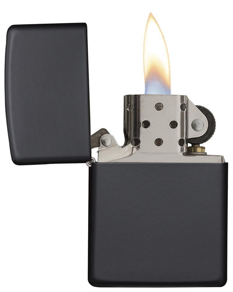 Bật lửa Zippo Black Matte 218