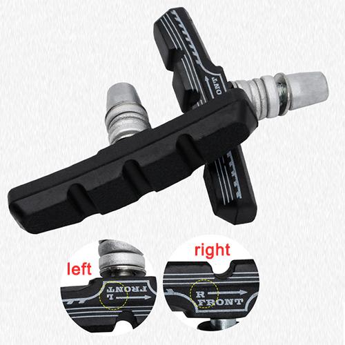 Set 2 má phanh xe đạp chữ V bằng cao su