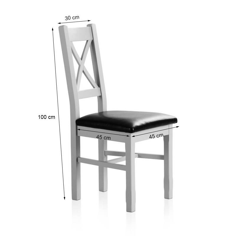Ghế Ăn Bọc Nệm Kemble Gỗ Sồi Ibie DCNKEMO - Trắng
