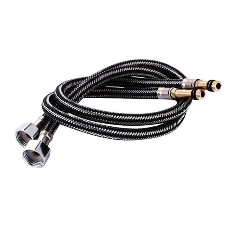 Bộ 2 dây cấp nóng lạnh đầu to đầu nhỏ