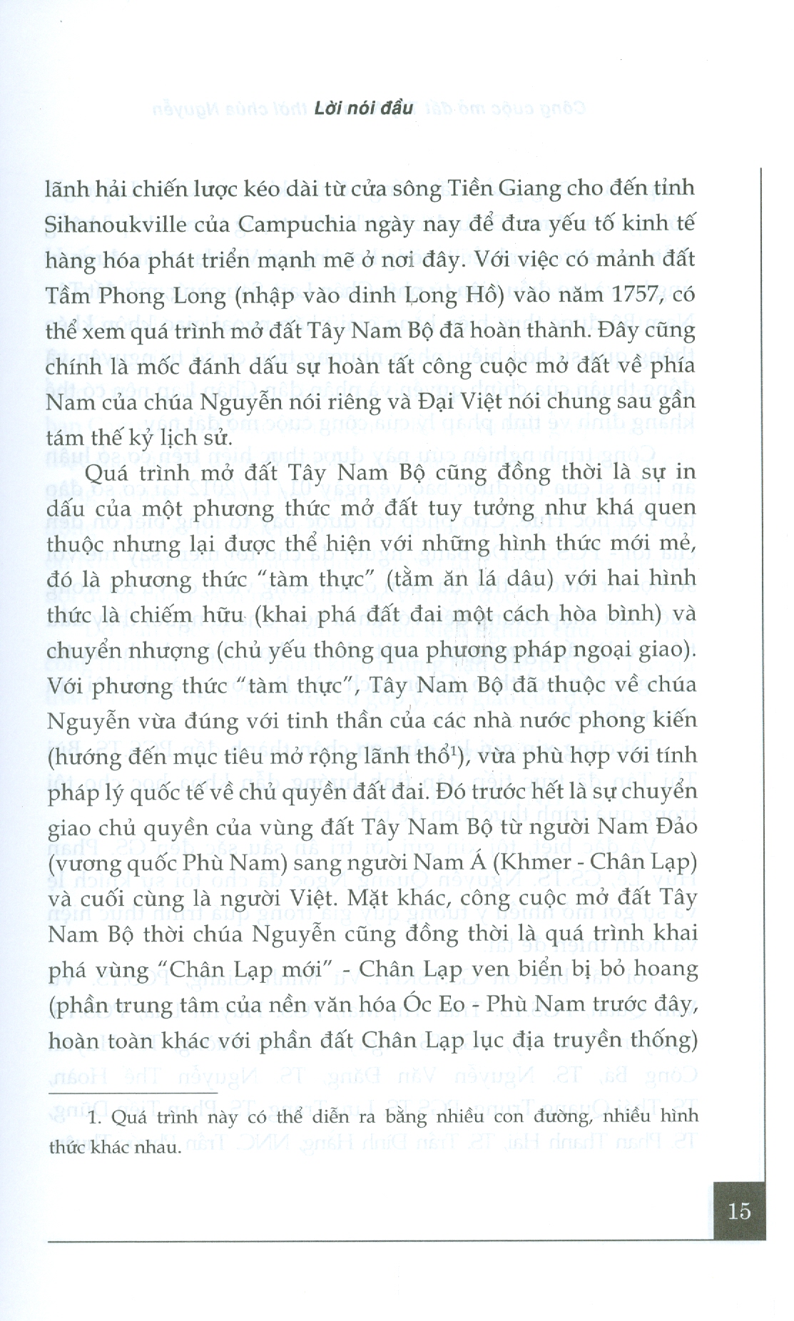 Công Cuộc Mở Đất Tây Nam Bộ Thời Chúa Nguyễn