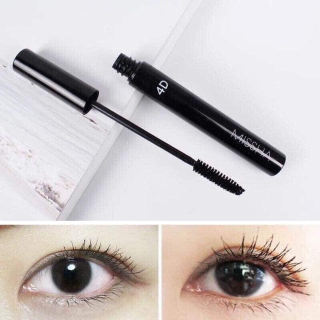 Mascara cong và dài mi MISSHA 4D 7g