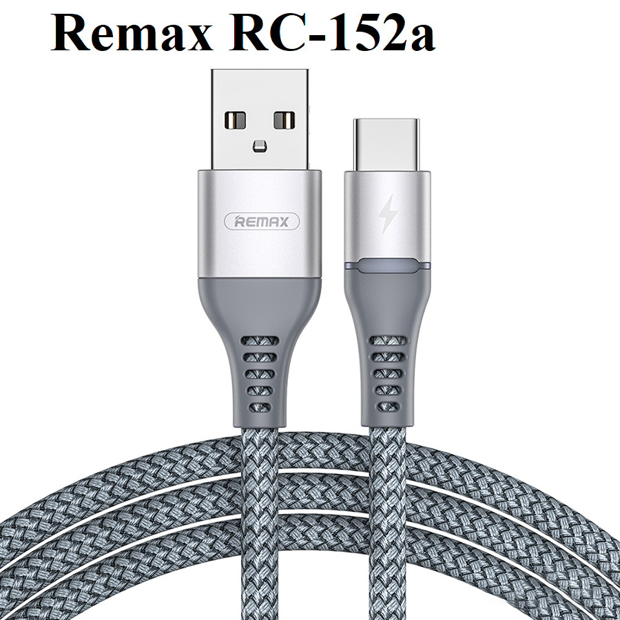 Cáp sạc và truyền dữ liệu type-C 2.4A Remax RC152a (1m) - Hàng chính hãng