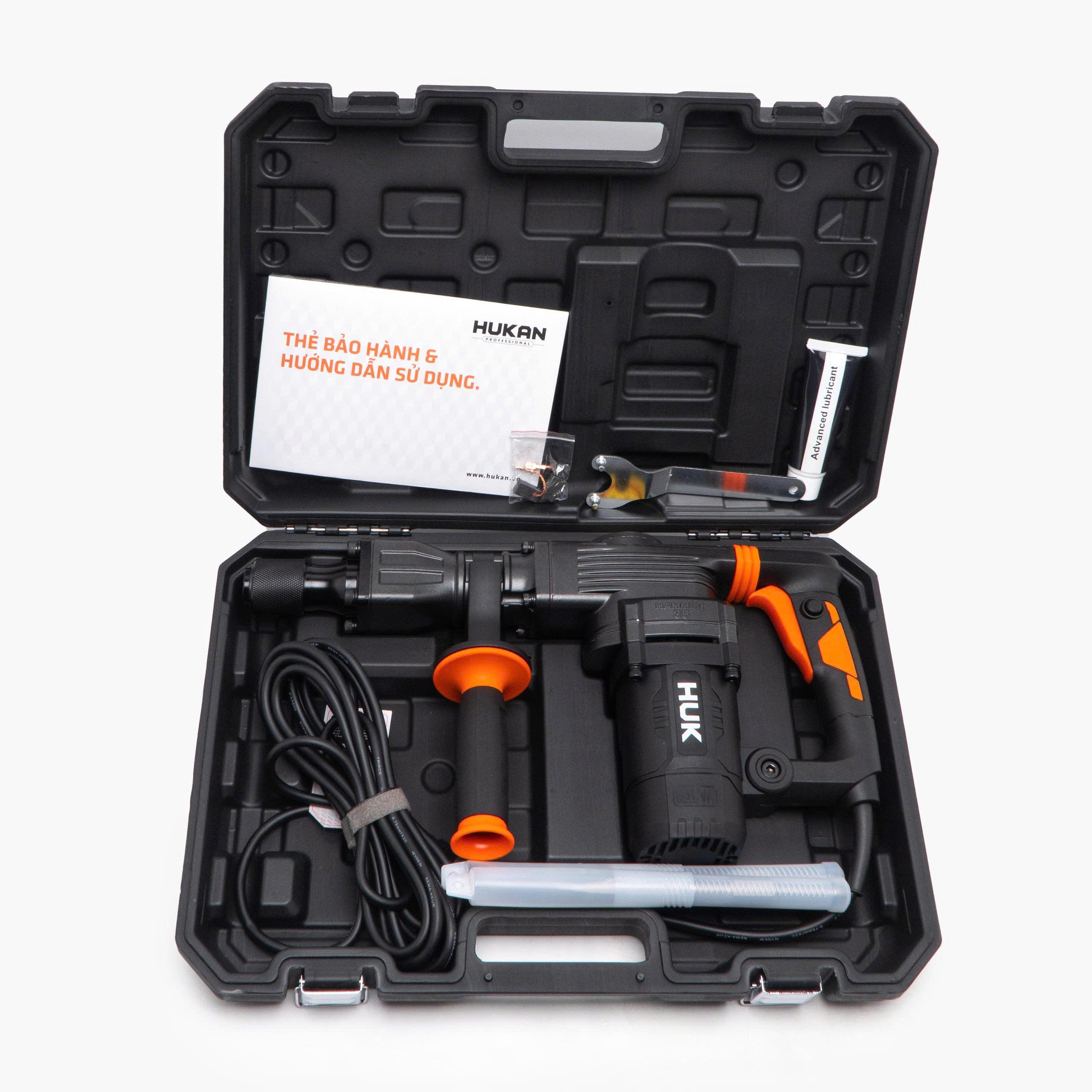 MÁY ĐỤC BÊ TÔNG 1600W G3-HUK35 HUKAN -HÀNG CHÍNH HÃNG