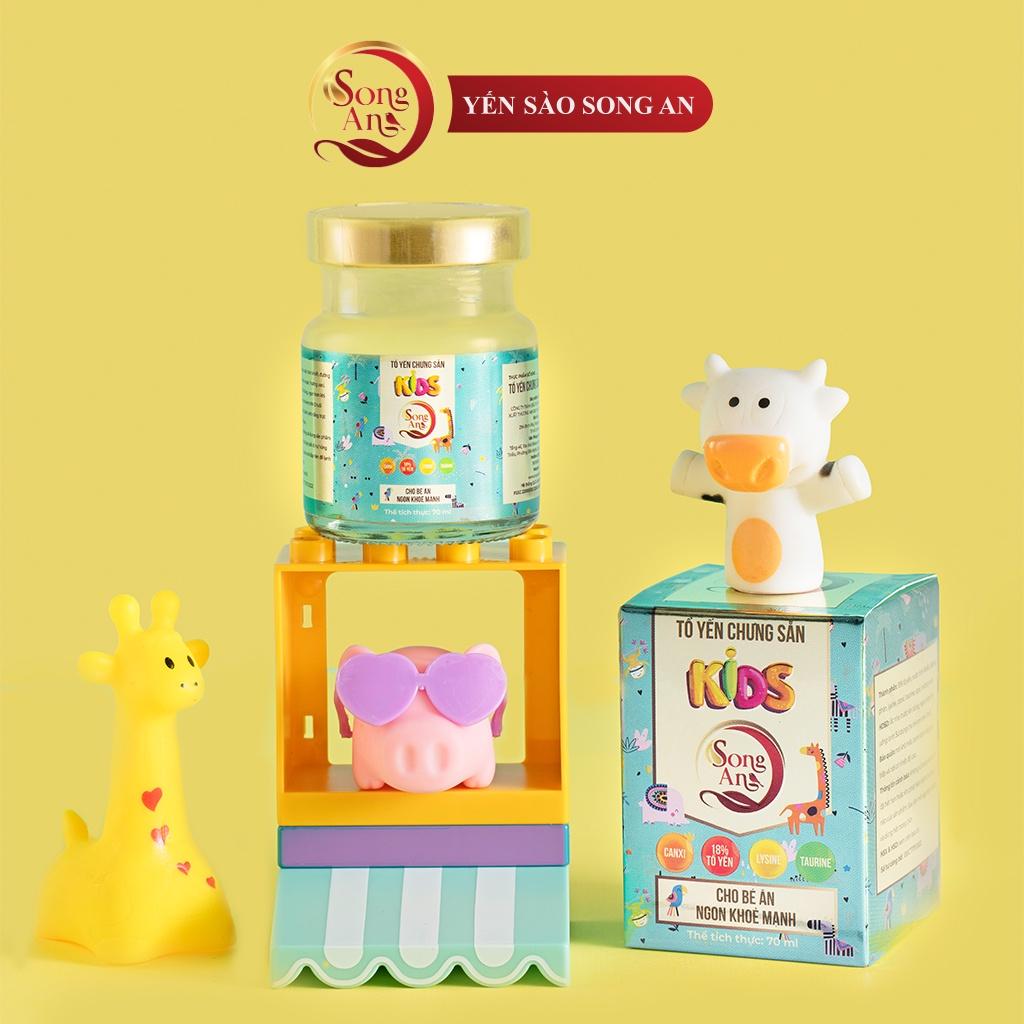 Tổ yến chưng sẵn cho bé Song An Food hũ 70ml bồi bổ sức khỏe bổ sung dưỡng chất