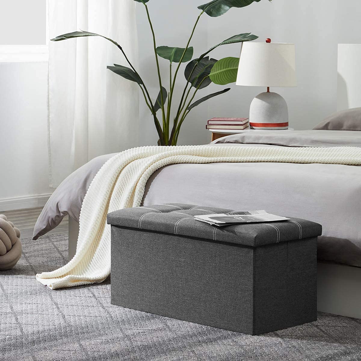 Ghế Đôn Dài Sofa kiêm hộp đựng đồ Foronda Storage Ottoman