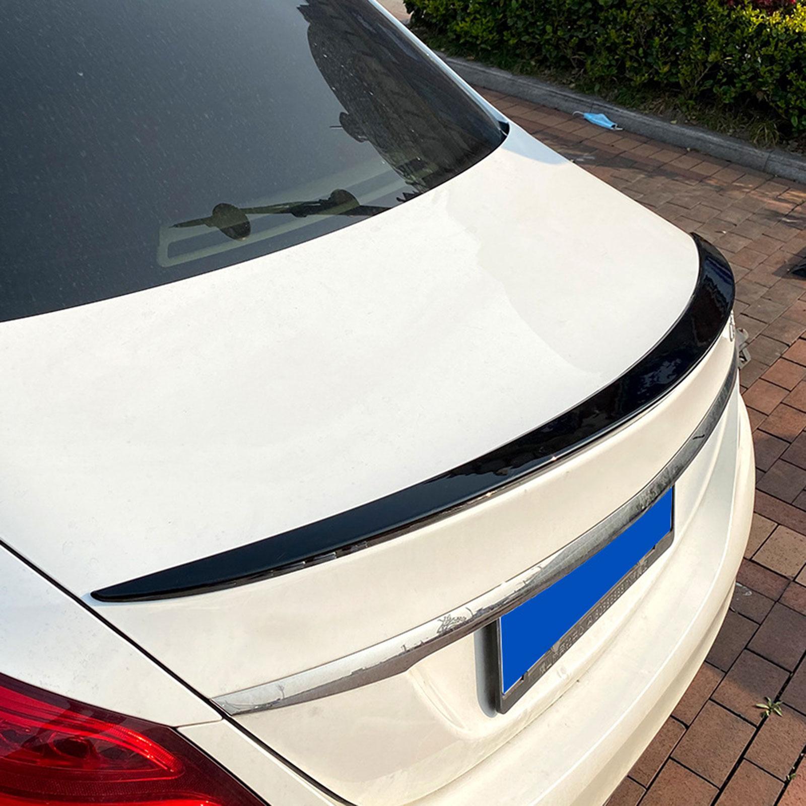 Rear Trunk Spoiler Wing Diffuser Splitter Wing for Mercedes- C Class W205