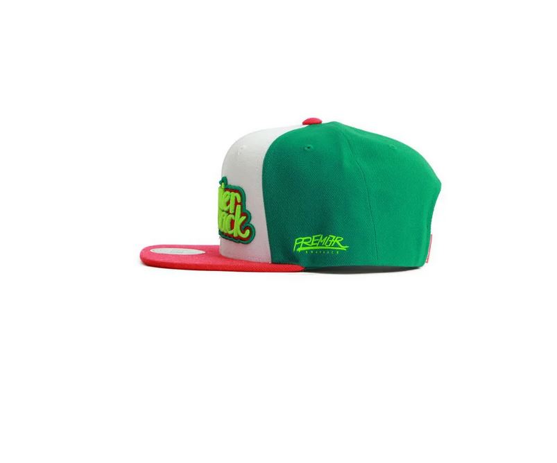 PREMI3R Mũ Snapback Nón hiphop PREMIER TWO LINE Mũ lưỡi trai phong cách hàn quốc nón thương hiệu chính hãng