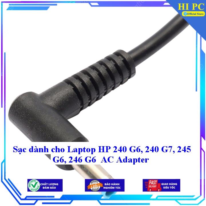 Sạc dành cho Laptop HP 240 G6 240 G7 245 G6 246 G6 AC Adapter - Kèm Dây nguồn - Hàng Nhập Khẩu