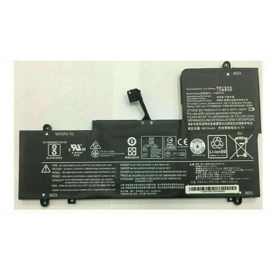 Pin Battery Dùng Cho Laptop Lenovo Yoga 710 710-14IKB 710-14ISK L15M4PC2 L15L4PC2