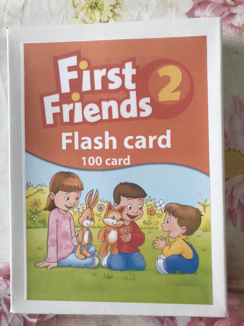 FLASHCARD FIRST FRIENDS 1,2 (phiên bản 1st)- ép plastic bền đẹp, khổ A5