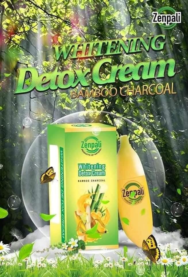 CHUỐI THẢI CHÌ, Ủ TRẮNG WHITENING DETOX CREAM - CHÍNH HÃNG (tặng băng đô tai thỏ)