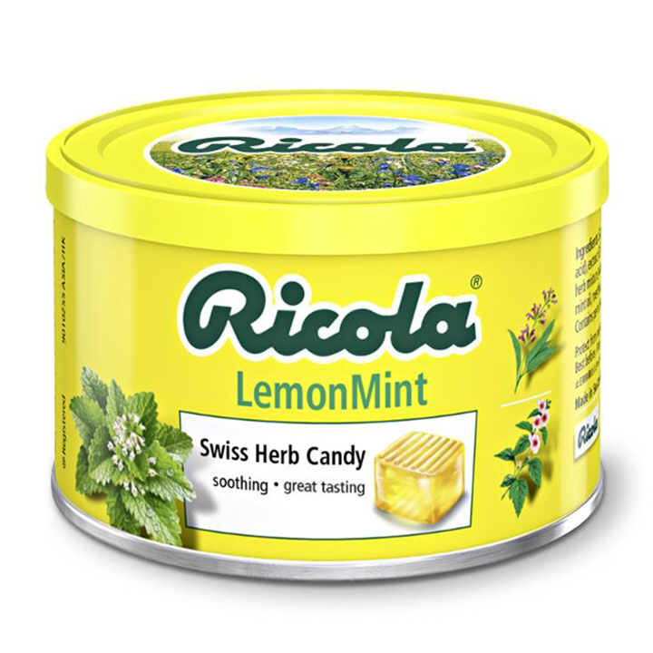 Kẹo Ricola Thảo mộc Thụy Sĩ 100g - Lemon Mint