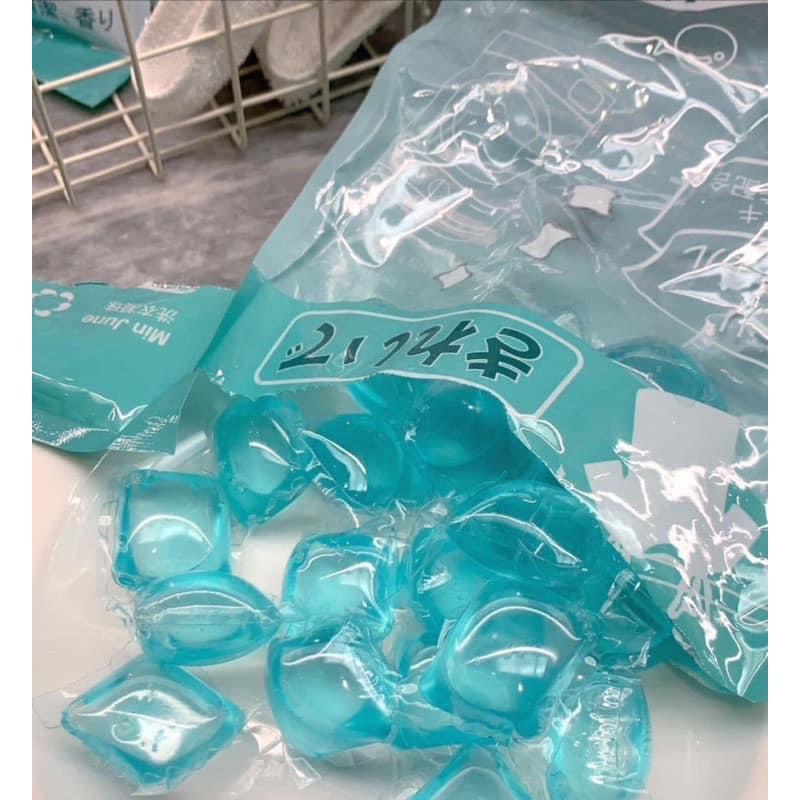 HỘP 100 VIÊN GIẶT QUẦN ÁO SIÊU SẠCH LAUNDRY NỘI ĐỊA TRUNG