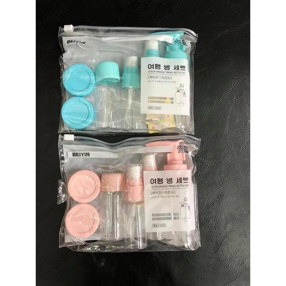 Bộ Chiết Mỹ Phẩm Du Lịch 7 Món