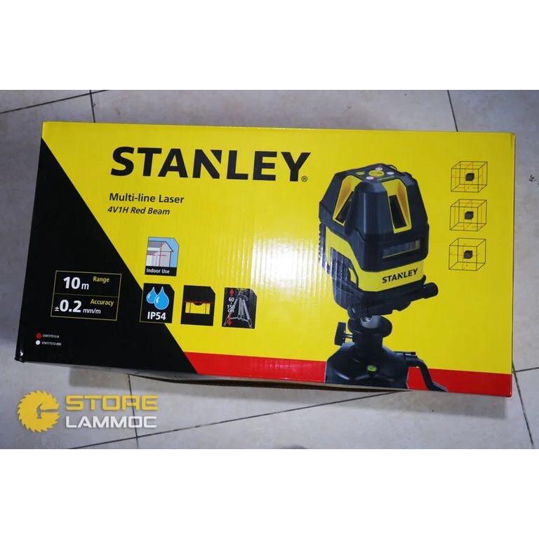 Máy cân mực Stanley 5 tia đỏ chân camara STHT77513-8