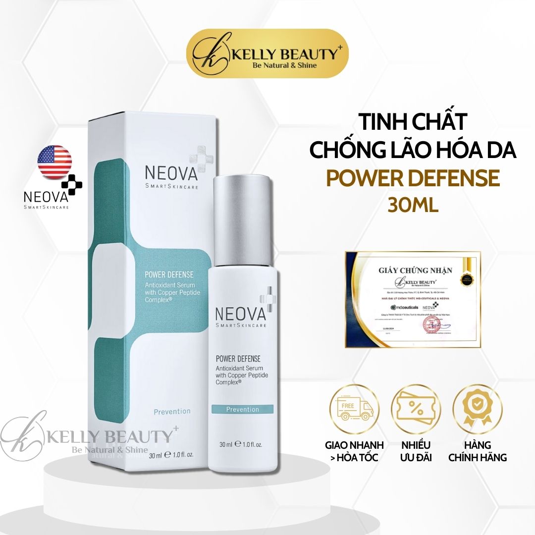 Tinh Chất Chống Lão Hóa Da NEOVA Power Defense Antioxidant Serum | Kelly Beauty