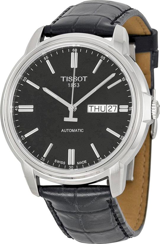 Đồng Hồ Nam Dây Da Tissot T065.430.16.051.00 (39.7mm) - Đen