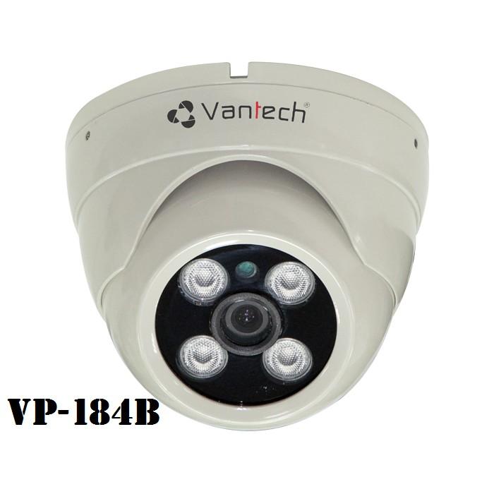 Camera IP Dome hồng ngoại 1.3 /3.0 Megapixel VANTECH VP-184B / VP-184C - HÀNG CHÍNH HÃNG