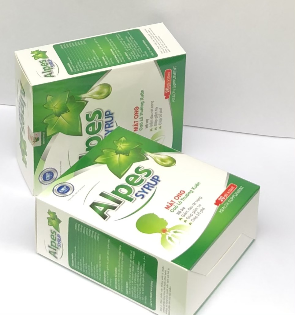 Siro Ho Alpes Hộp 20 gói x 10ml