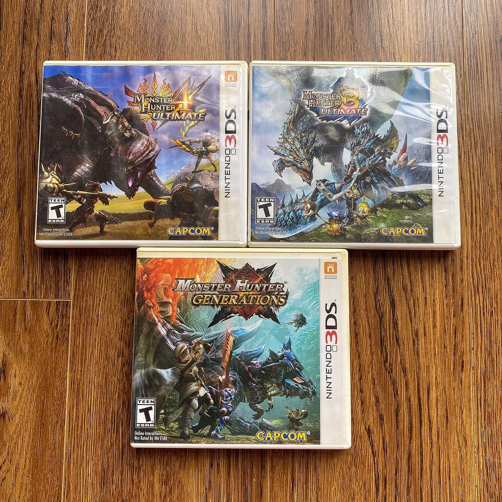 Tổng hợp Monster Hunter - 3DS Game