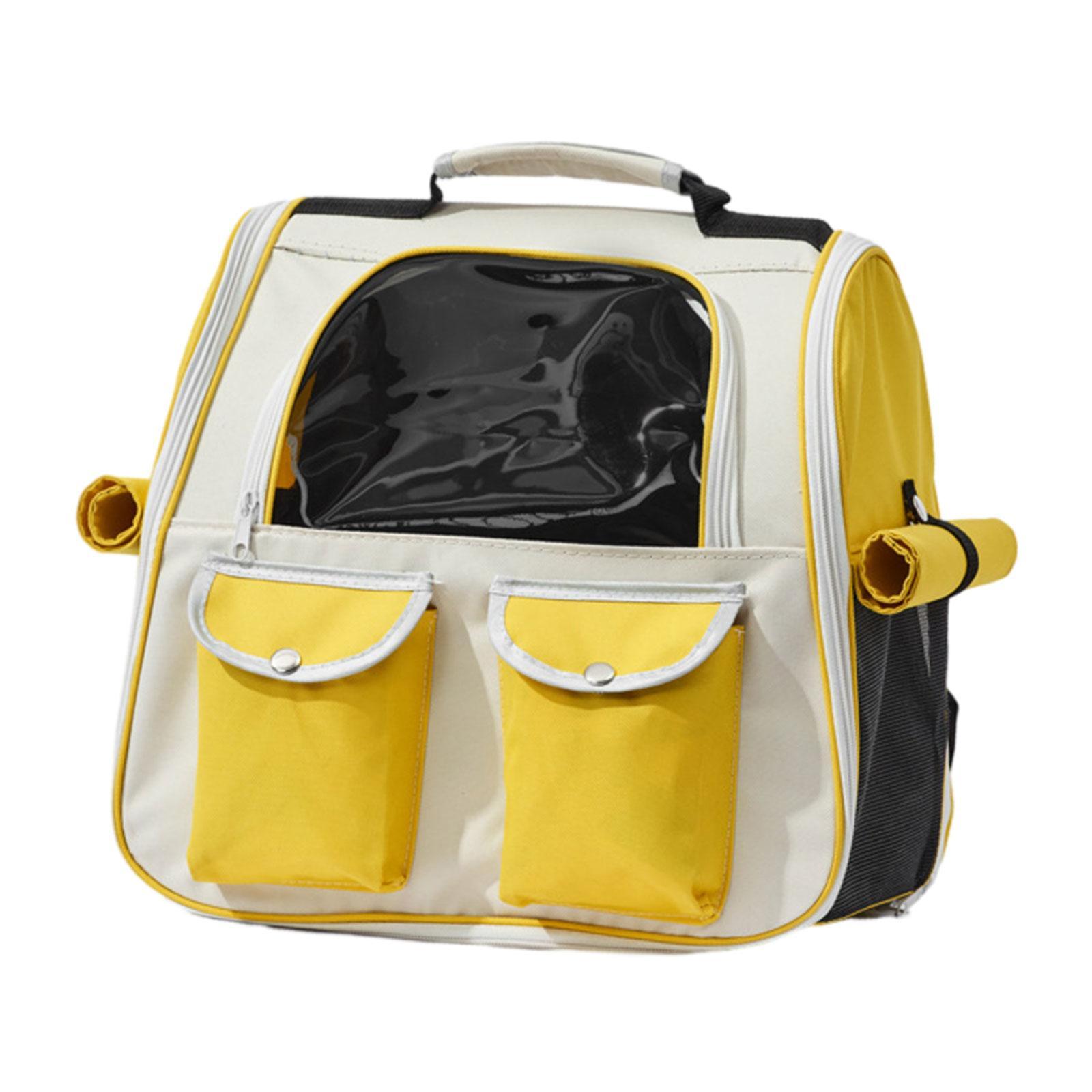 Cat Backpack Carrier Pet Travel Backpack Breathable Mesh Animal Carrier Backpacks Dog Cat Carrier Cat Dog Backpack Bag for Hiking