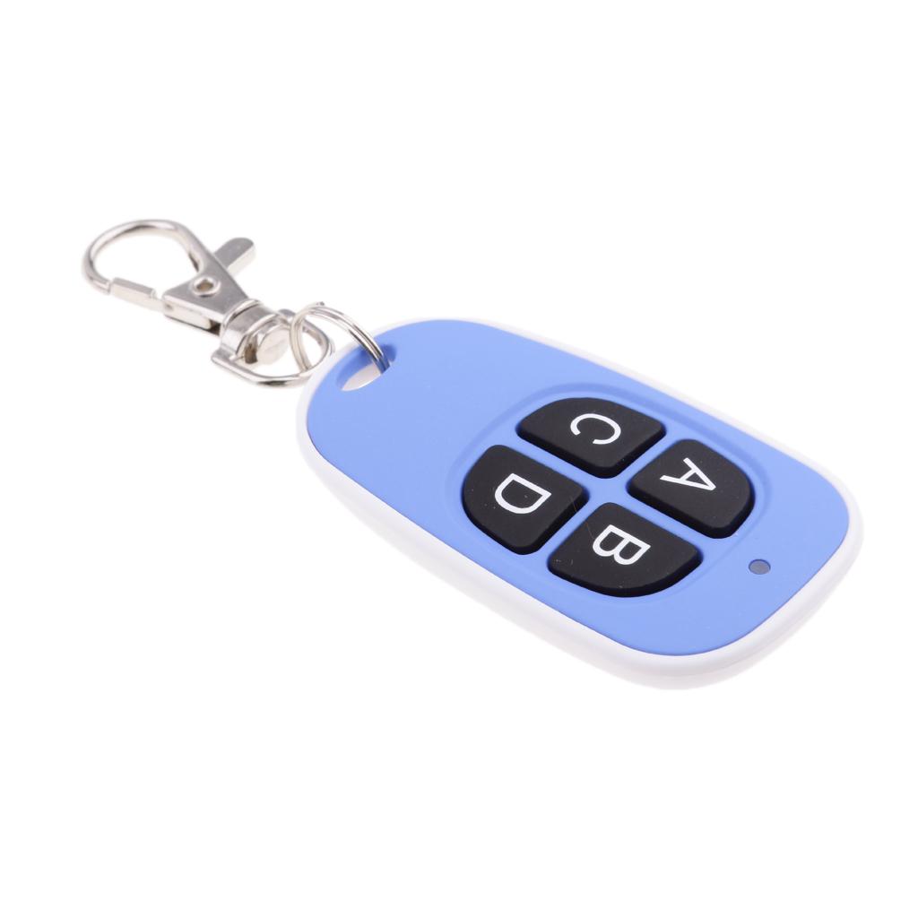 433Mhz 4 Key Wireless Remote Switch 220V Relay Module Set for Motor Home DIY