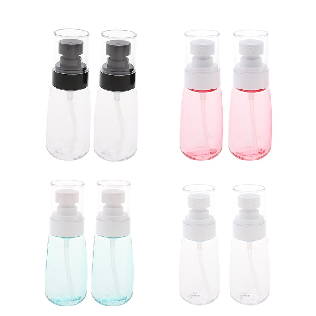 2Pcs Makeup Pump Bottle Container Cosmetic Cream Lotion Bottles Clear