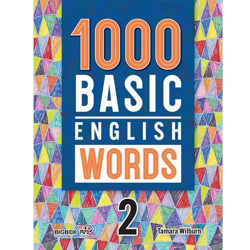 1000 Basic English Words + File Nghe | 4 Books | Bản Nhập Khẩu