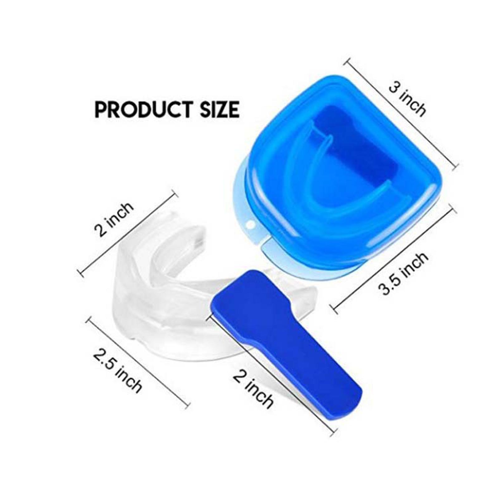 Thiết bị chống nghiến răng cho nam nữ được làm từ chất liệu EVA cao cấp, bền lâu, hợp vệ sinh, mềm mại