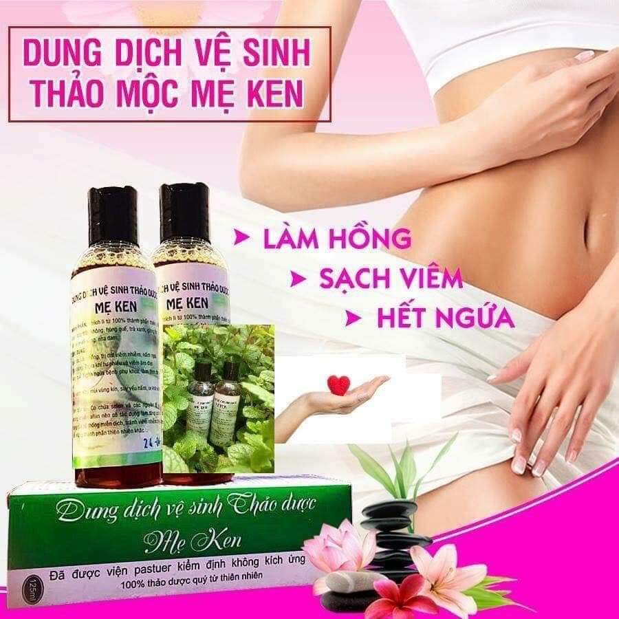 DUNG DỊCH VỆ SINH THẢO MỘC  MẸ KEN- Chai 500ml Dùng cho cả nam và nữ