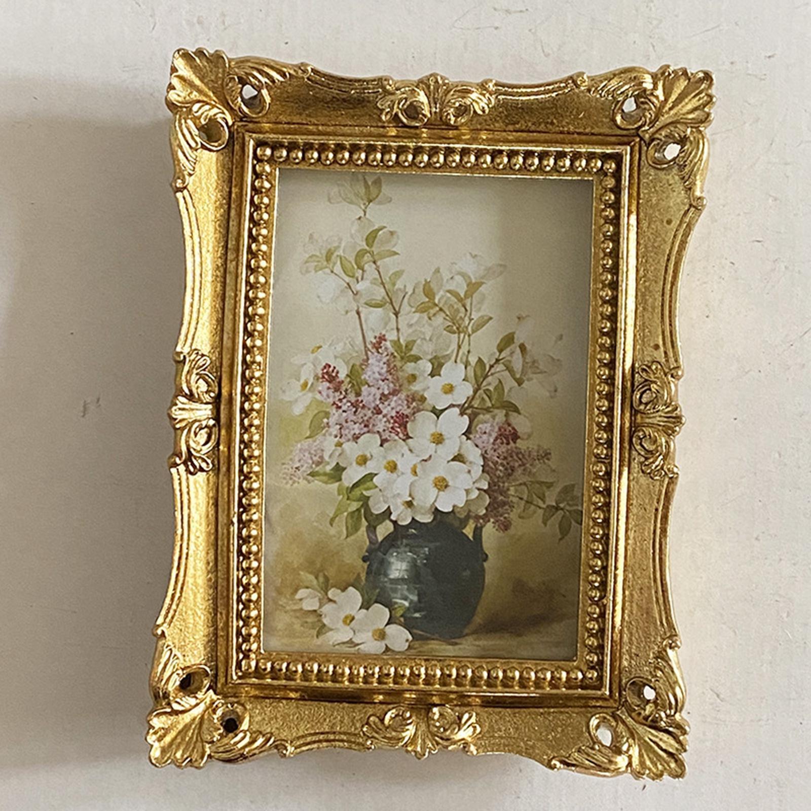 Photo Frame Art Crafts Decorative for Wall Hanging Bedroom Living Room