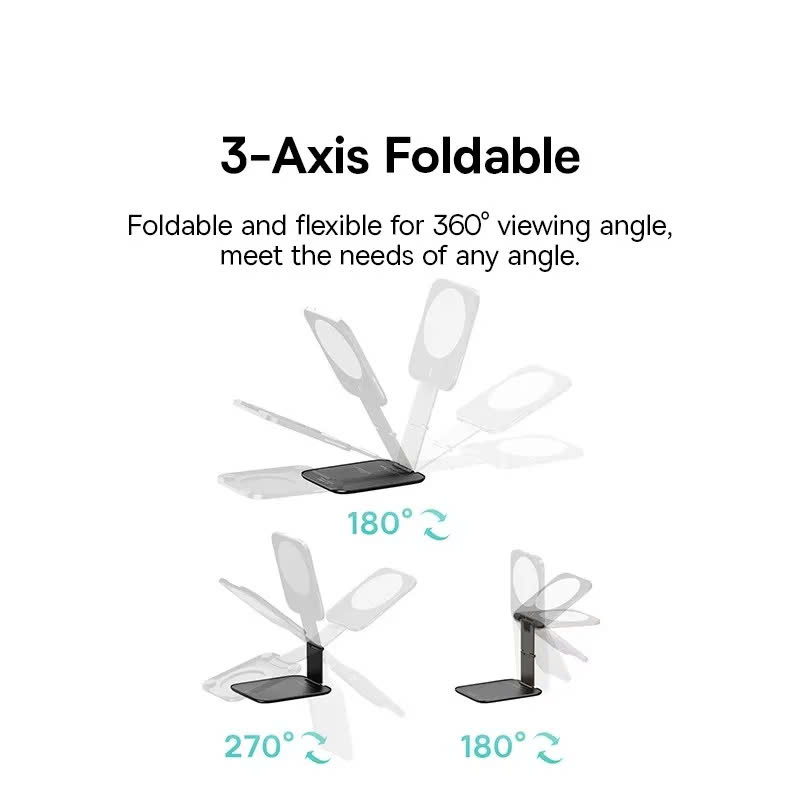 Giá Đỡ Điện Thoại Từ Tính Baseus PrimeTrip VX1 Versatile Travel (3-Axis Foldable, Dual Magnetic Sides, Multiple Modes, Ultra-thin) [ hàng chính hãng ]