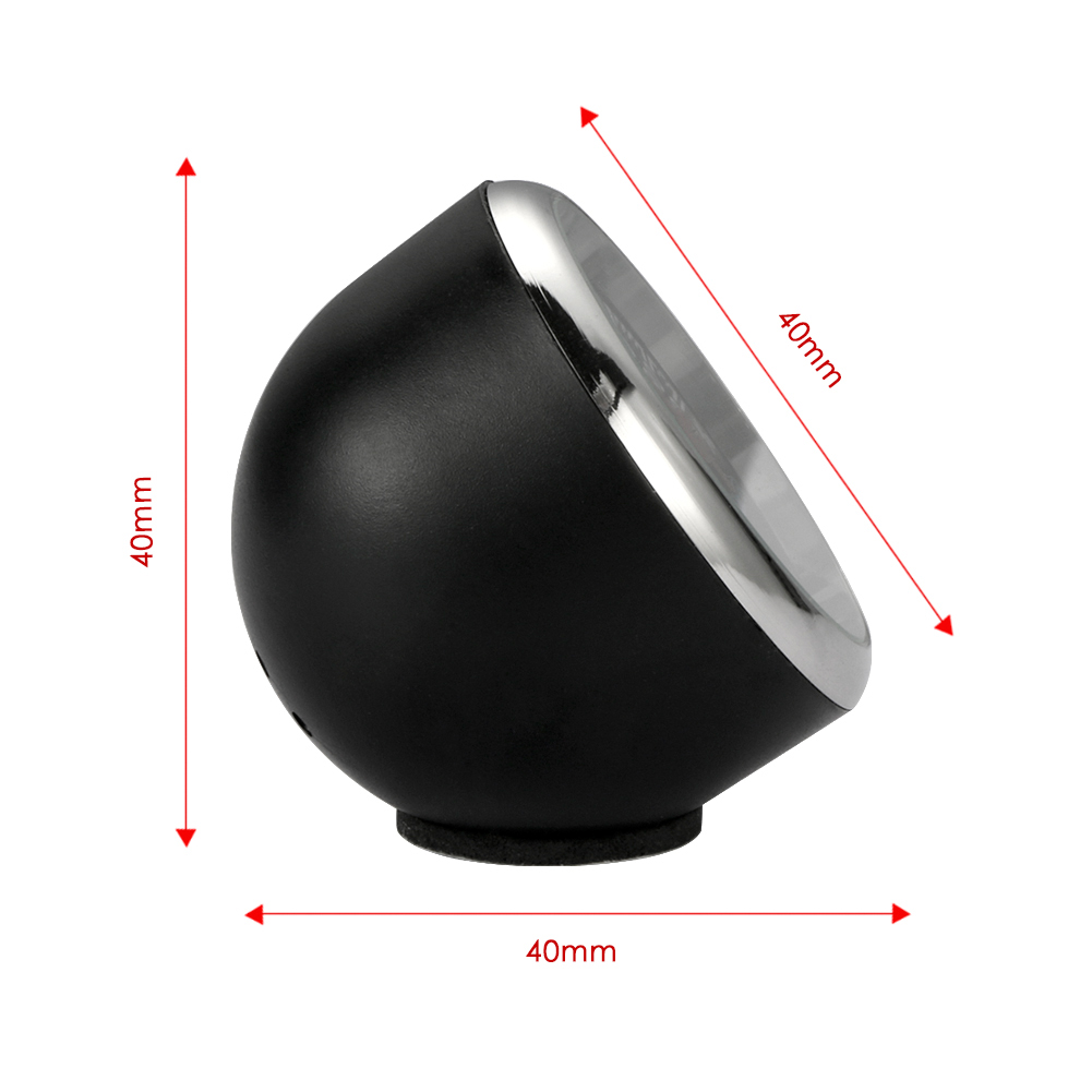 Bộ Đồng Hồ Kỹ Thuật Số Hiển Thị Giờ, Nhiệt Độ, Độ Ẩm Mini Trang Trí Ô Tô - Xanh Đen