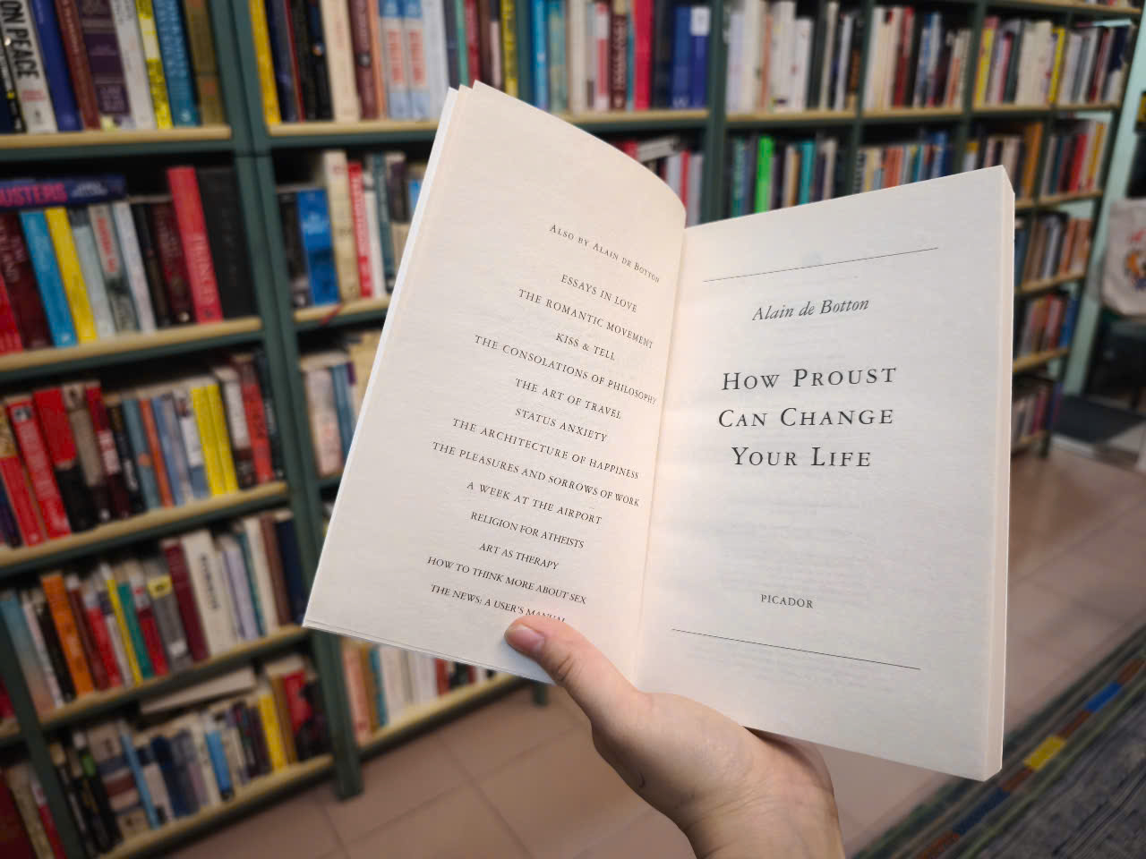 Sách - How Proust Can Change Your Life by Alain de Botton - Philosophy/ Nonfiction/ Self Help in English